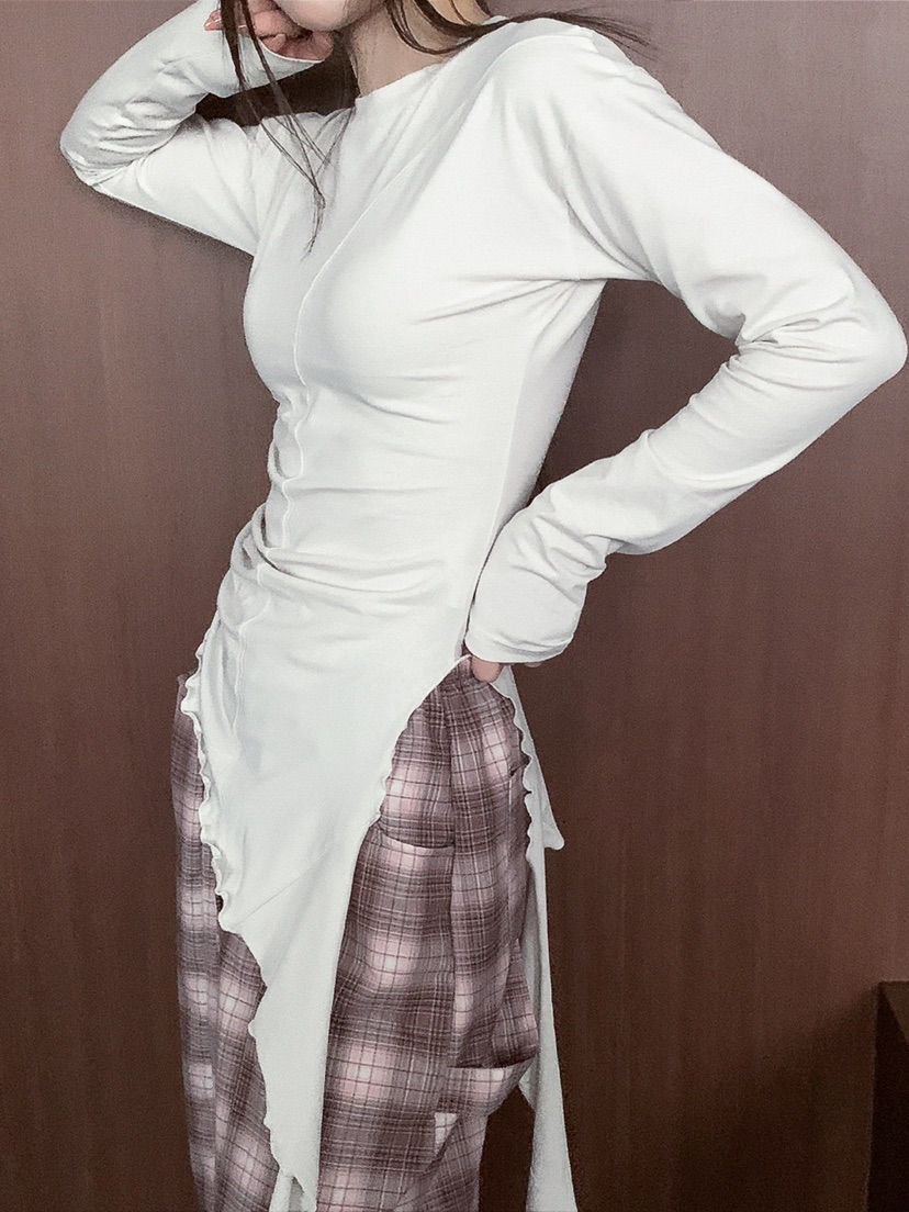 JKICHI東大門實拍女士新款熱賣真品26春夏休閑人氣長袖T恤JKICHI長袖T恤