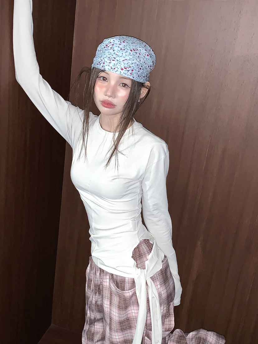 JKICHI東大門實拍女士新款熱賣真品26春夏休閑人氣長袖T恤JKICHI長袖T恤