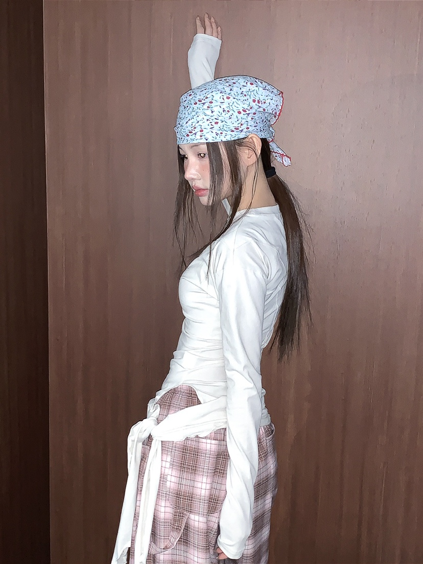 JKICHI東大門實拍女士新款熱賣真品26春夏休閑人氣長袖T恤JKICHI長袖T恤