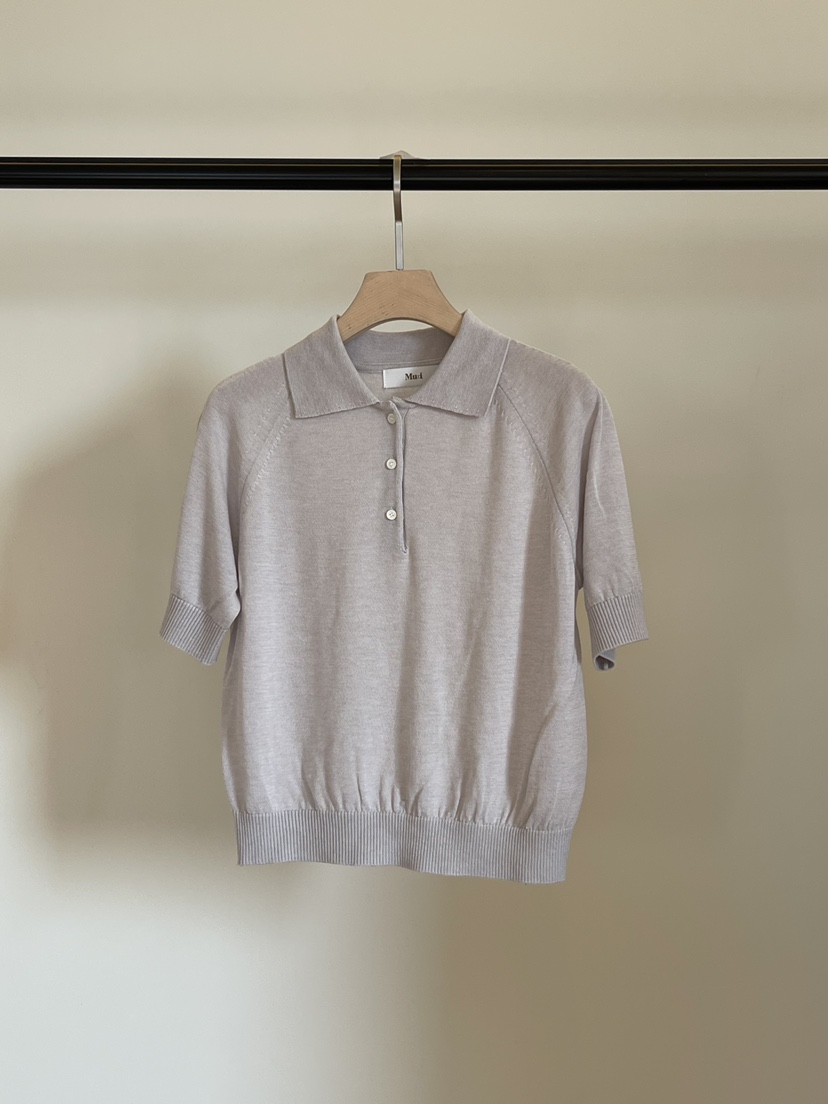 THE MUI韓國代購女裝新品休閑時尚真品熱賣26春夏T恤插肩THE MUIT恤圖色2