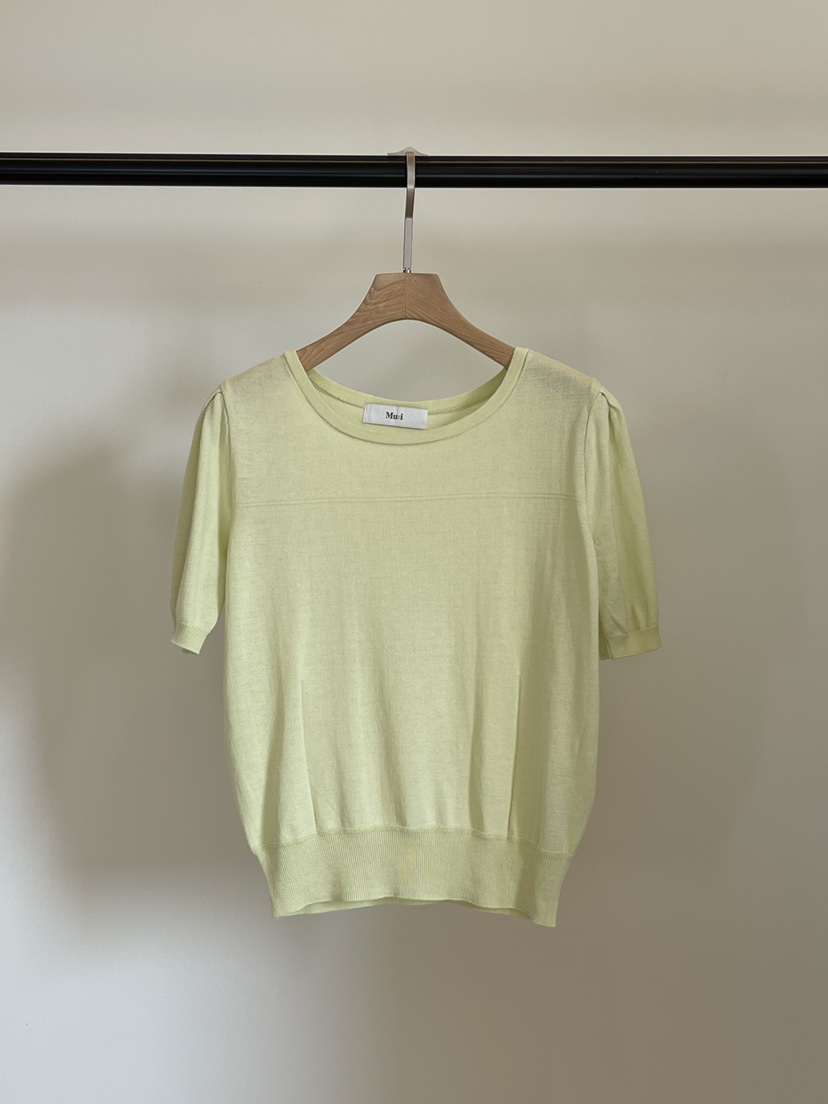 THE MUI韓國代購女裝新款職業時尚人氣26春夏真品休閑T恤THE MUIT恤圖色3