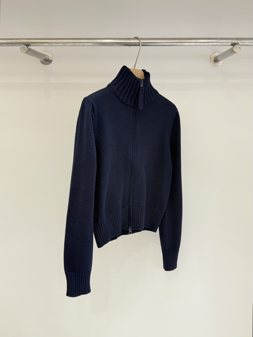 TOOGOOD東大門代購女裝新款真品26春夏推薦人氣針織衫拉鏈TOOGOOD針織衫圖色2深藍色