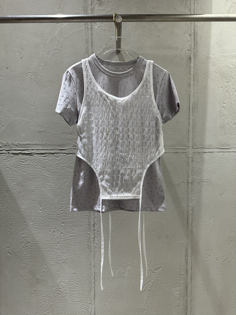 UNICO-p東大門實拍女士新品熱賣推薦真品26春夏吊帶背心UNICO吊帶/背心