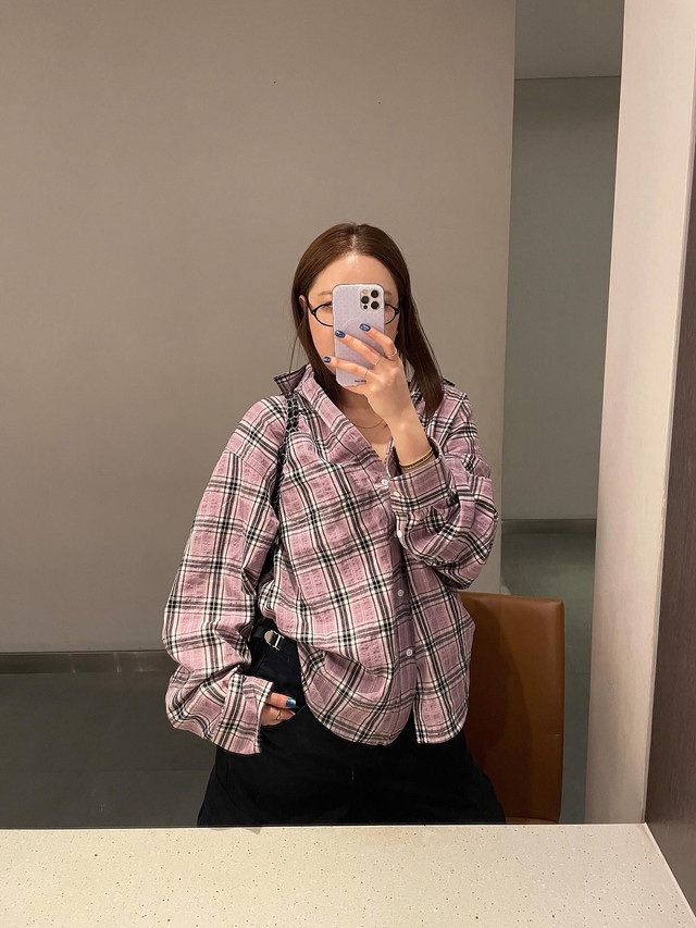 PAIRING東大門代購女士新品休閑職業熱賣26春夏襯衫蕾絲衫PAIRING襯衫/蕾絲衫