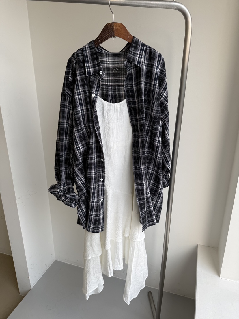 PAIRING東大門代購女士新品休閑職業熱賣26春夏襯衫蕾絲衫PAIRING襯衫/蕾絲衫