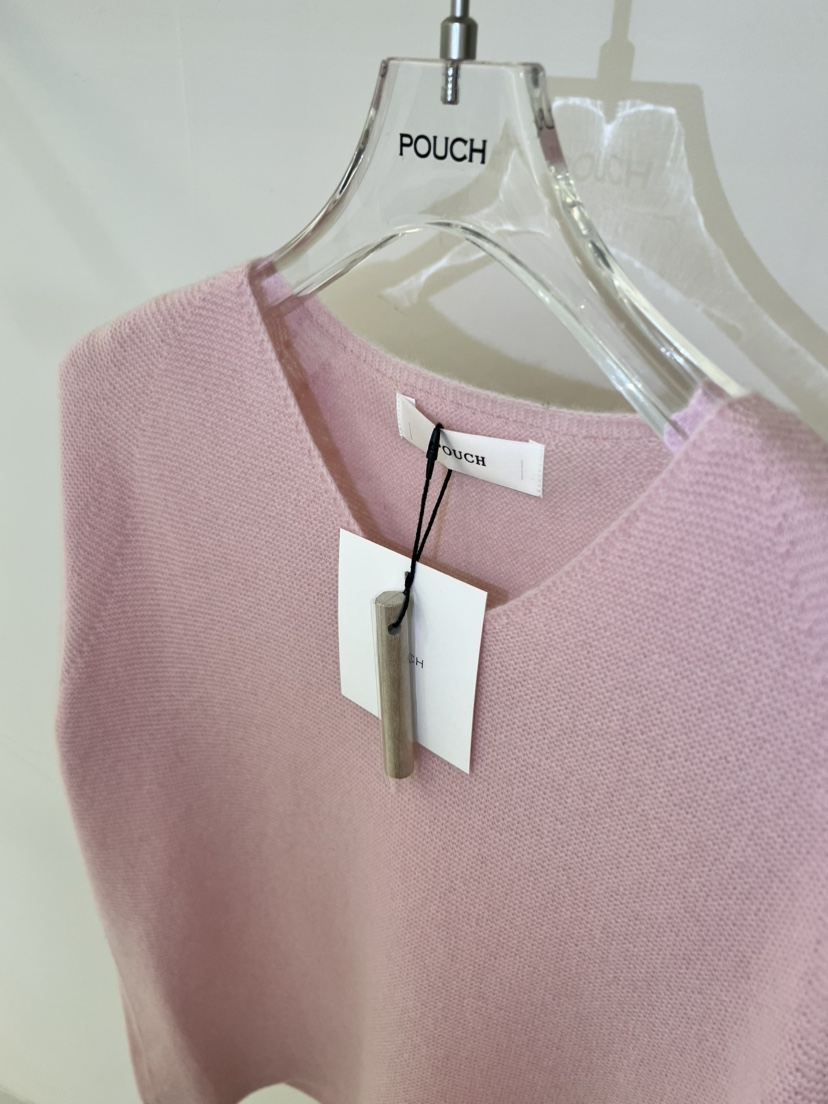POUCH東大門實拍女裝新品熱賣推薦26春夏人氣職業真品針織衫POUCH針織衫
