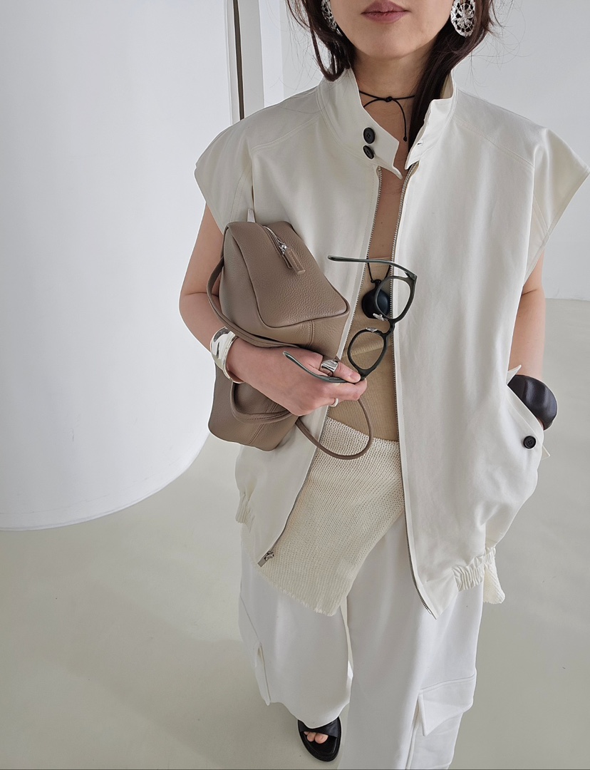 J SHOP韓國代購女裝新品人氣推薦時尚26春夏熱賣職業馬甲J_SHOP馬甲