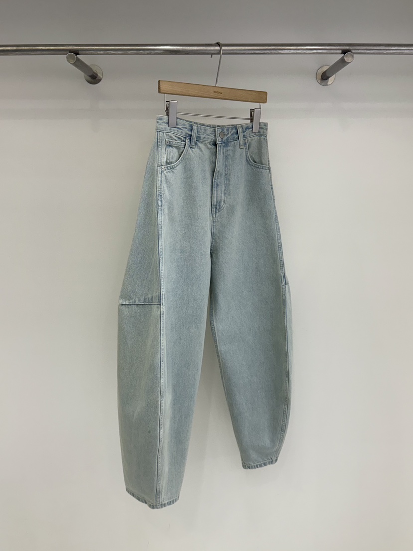 TOOGOOD韓國代購女裝新款熱賣26春夏休閑推薦人氣時尚牛仔褲TOOGOOD牛仔褲圖色1