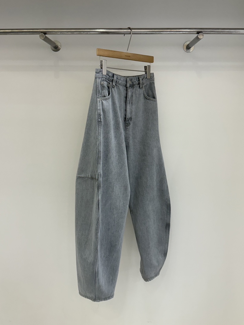 TOOGOOD韓國代購女裝新款熱賣26春夏休閑推薦人氣時尚牛仔褲TOOGOOD牛仔褲圖色3