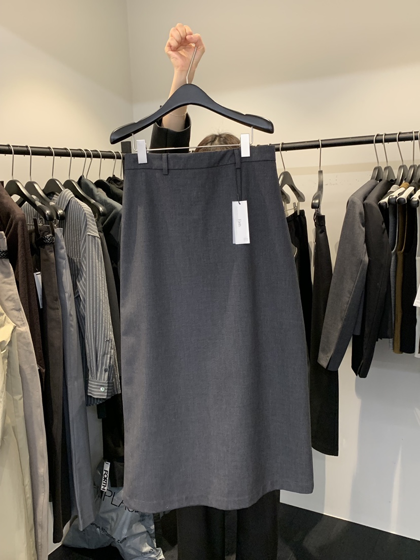 FORTH韓國代購女裝新品職業熱賣休閑人氣推薦時尚長裙羅紋FORTH長裙圖色1