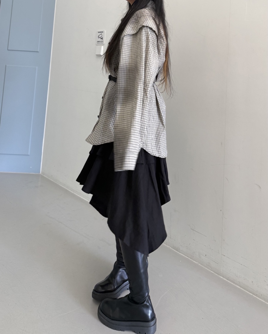 PAIRING東大門實拍女士新品職業真品休閑人氣時尚襯衫蕾絲衫PAIRING襯衫/蕾絲衫