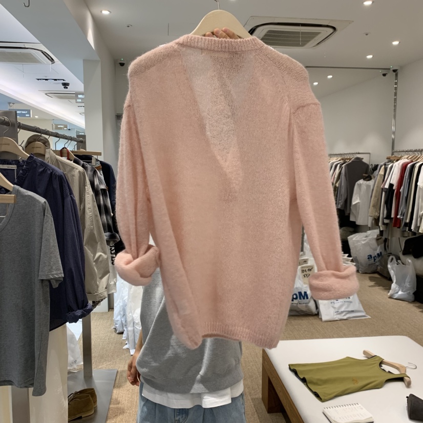 SELF SERVICE東大門實拍女士新品時尚休閑熱賣針織衫羊駝毛SELF SERVICE針織衫