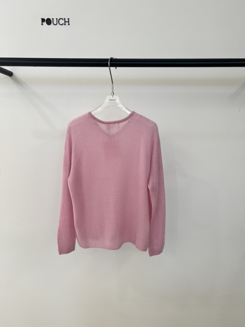 POUCH韓國直郵女士新款推薦26春夏熱賣真品休閑人氣針織衫POUCH針織衫