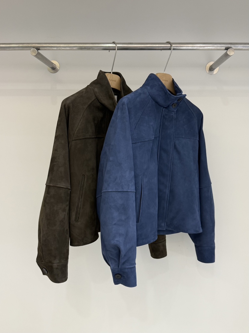 TOOGOOD東大門直郵女士新款26春夏時尚推薦職業夾克高領麂皮TOOGOOD夾克