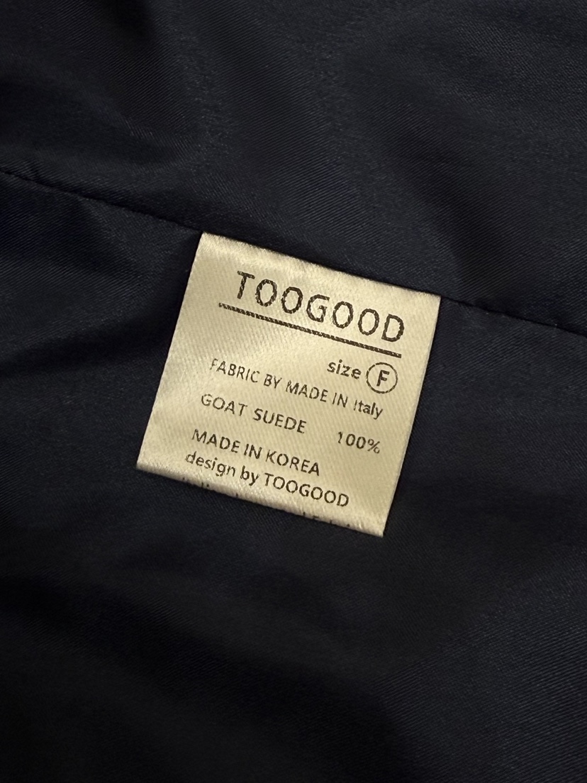 TOOGOOD東大門直郵女士新款26春夏時尚推薦職業夾克高領麂皮TOOGOOD夾克