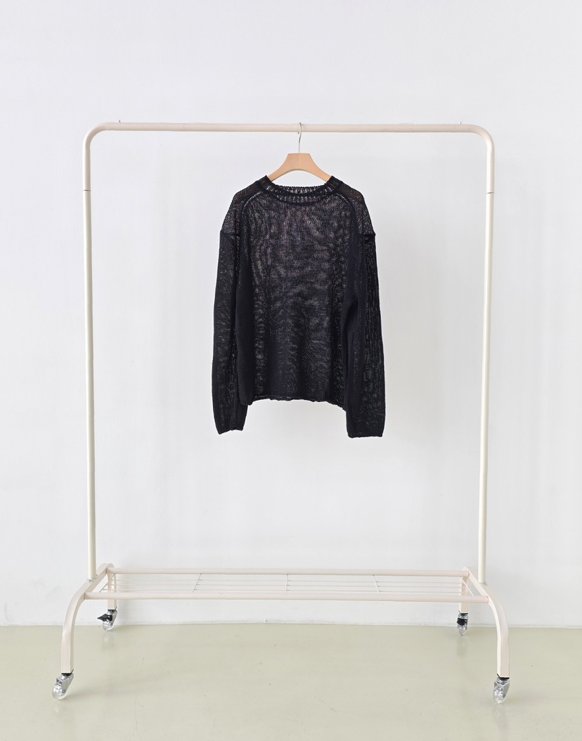 J SHOP韓國直郵女裝新款26春夏職業休閑人氣針織衫網眼亞麻J_SHOP針織衫圖色3