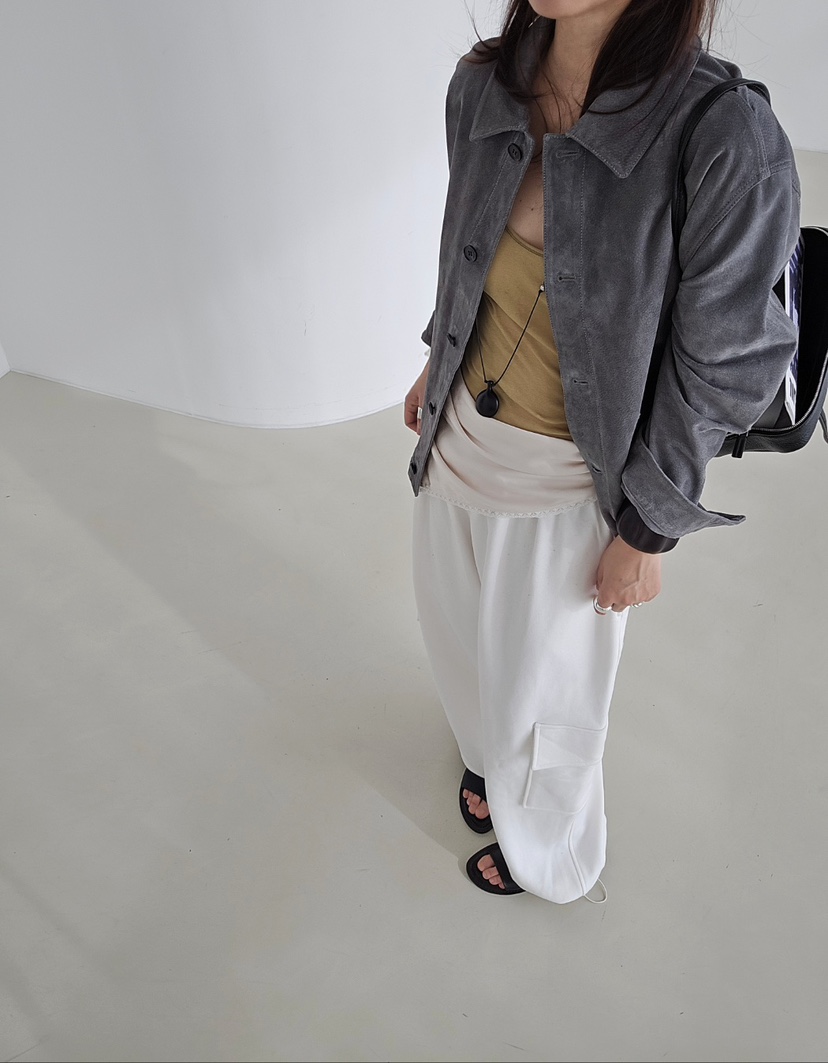 J SHOP東大門直郵女士新款休閑時尚職業人氣熱賣夾克麂皮J_SHOP夾克