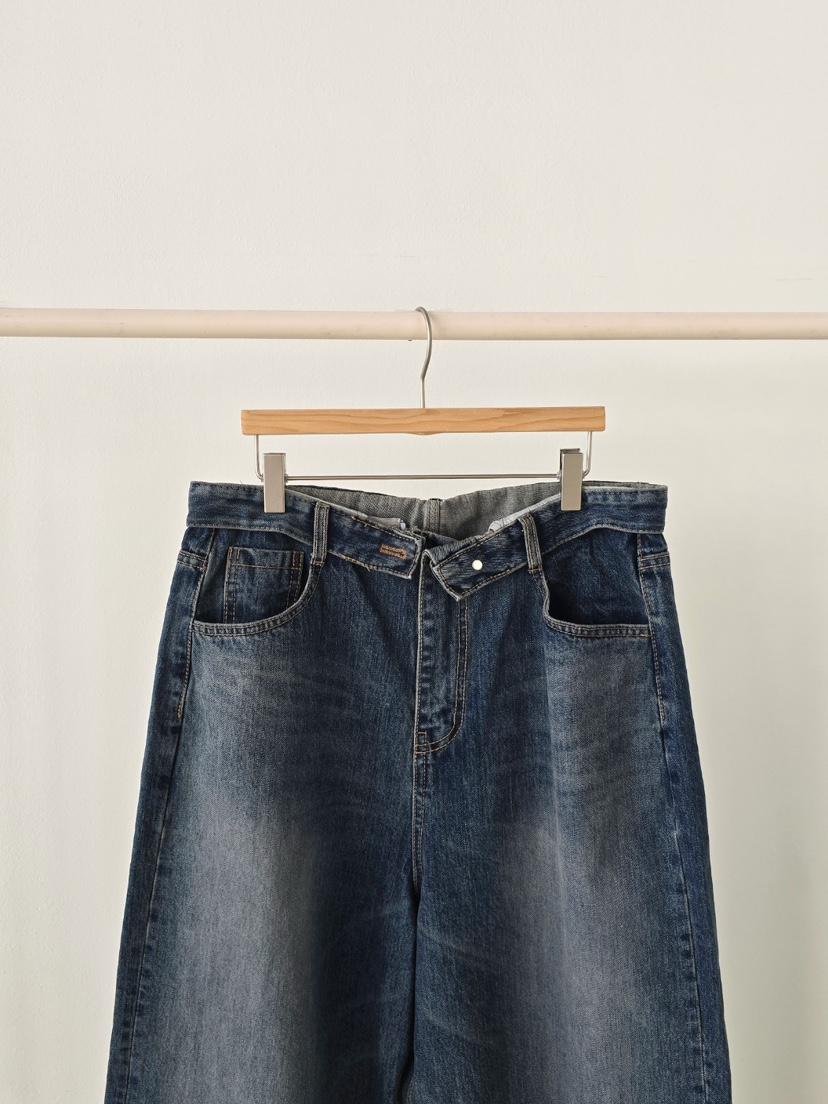 J SHOP韓國直郵女士新款26春夏真品推薦職業人氣牛仔褲復古J_SHOP牛仔褲