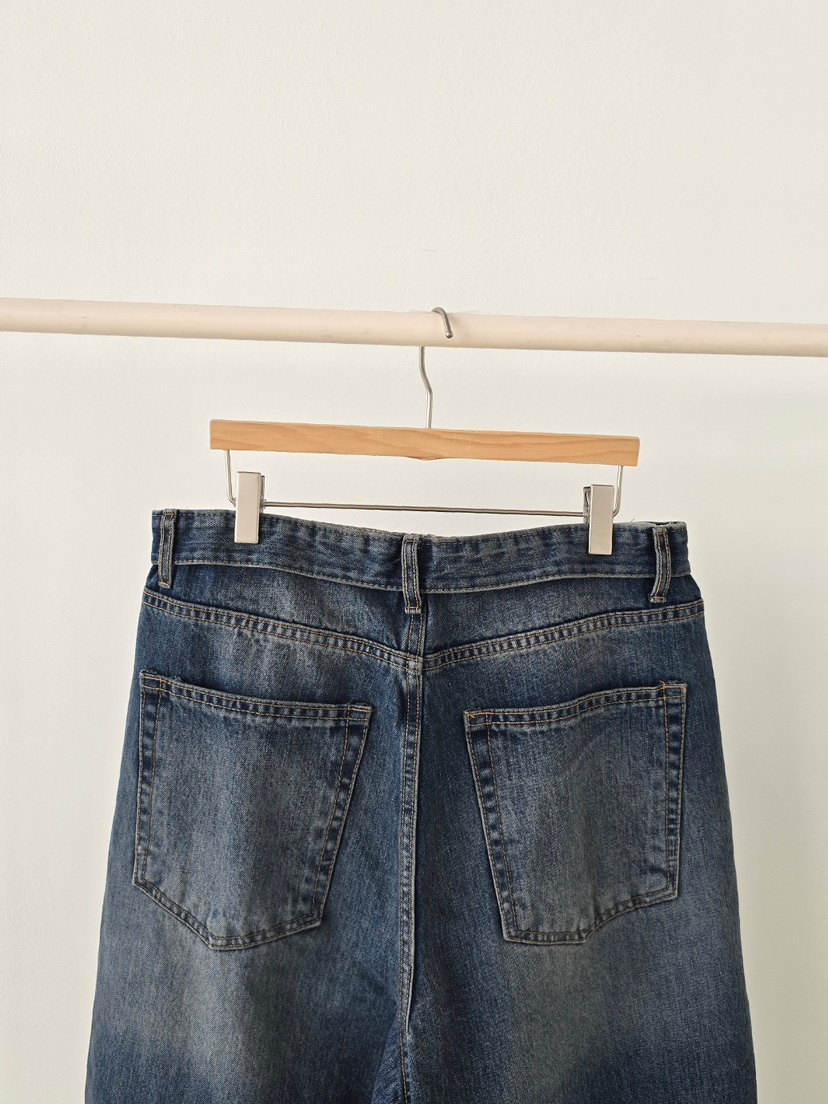 J SHOP韓國直郵女士新款26春夏真品推薦職業人氣牛仔褲復古J_SHOP牛仔褲