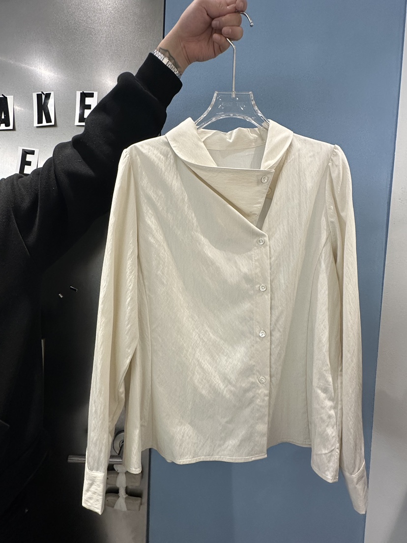 TAKE TEE東大門實拍女裝新款人氣職業推薦襯衫蕾絲衫高領TAKE TEE襯衫/蕾絲衫圖色1