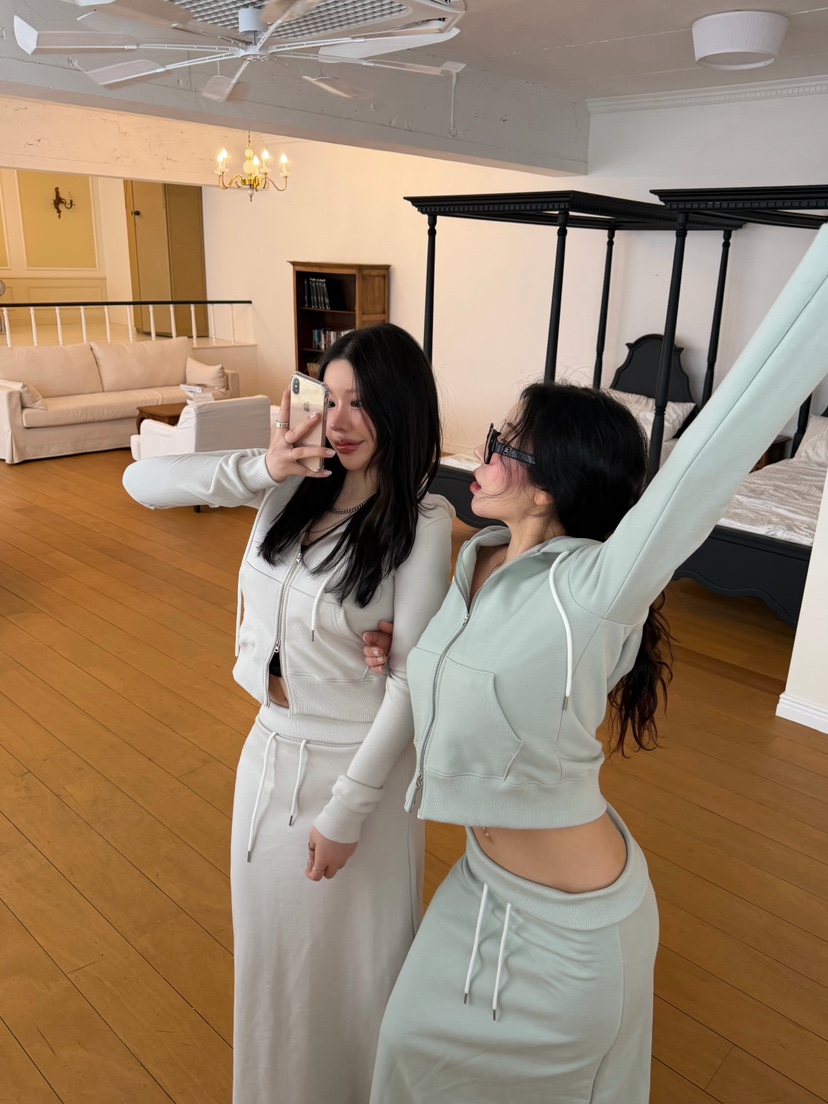 OKIE東大門實拍女士新品休閑真品推薦人氣26春夏時尚套裝OKIE套裝