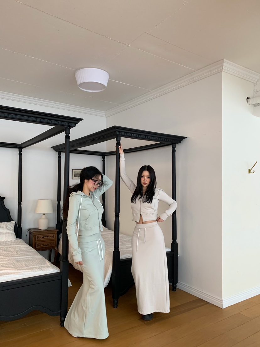 OKIE東大門實拍女士新品休閑真品推薦人氣26春夏時尚套裝OKIE套裝