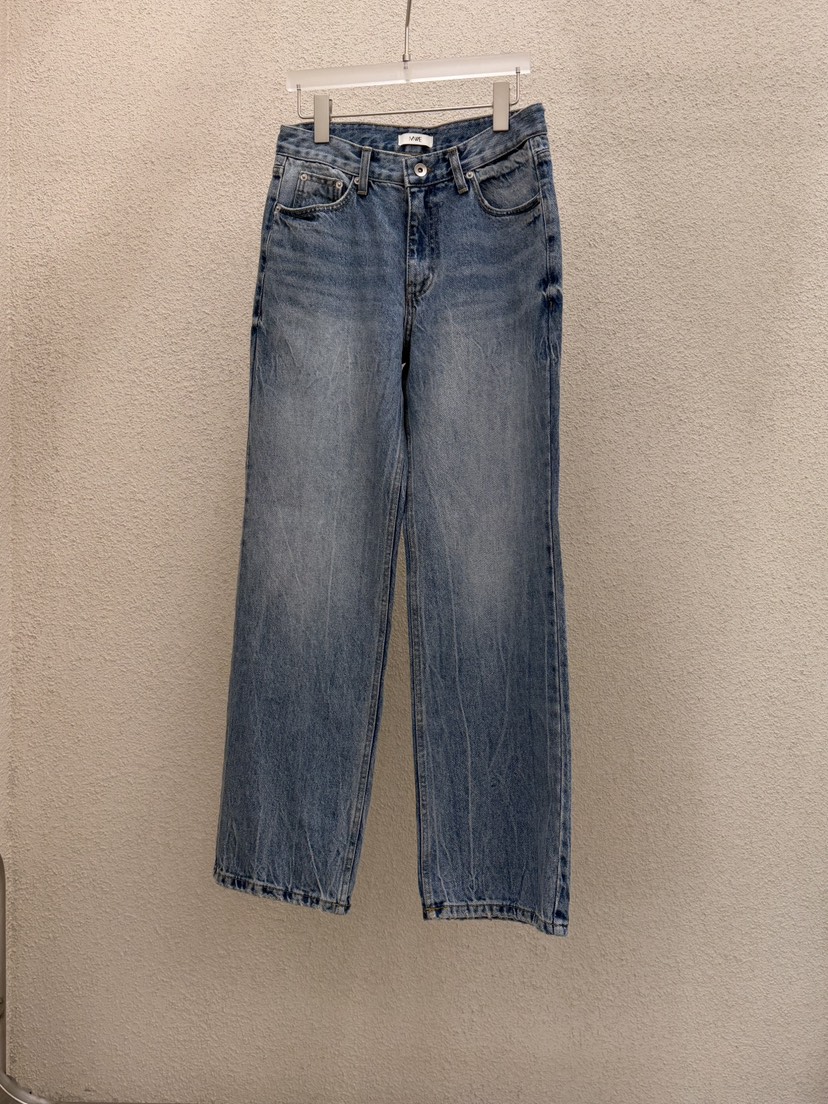 MWE東大門實拍女裝新品26春夏職業熱賣推薦時尚人氣牛仔褲MWE牛仔褲圖色2