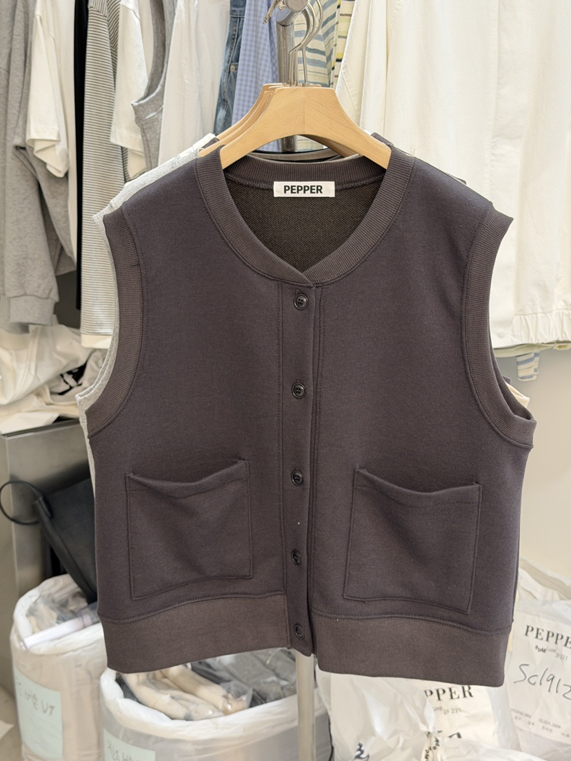 PEPPER-L東大門代購女裝新款職業推薦休閑人氣真品熱賣馬甲PEPPER馬甲圖色3