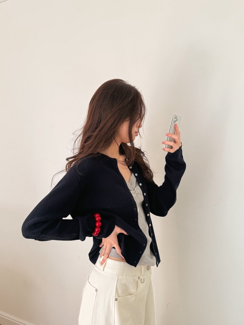 ERUME韓國代購女裝新款休閑職業人氣熱賣26春夏時尚針織衫ERUME針織衫