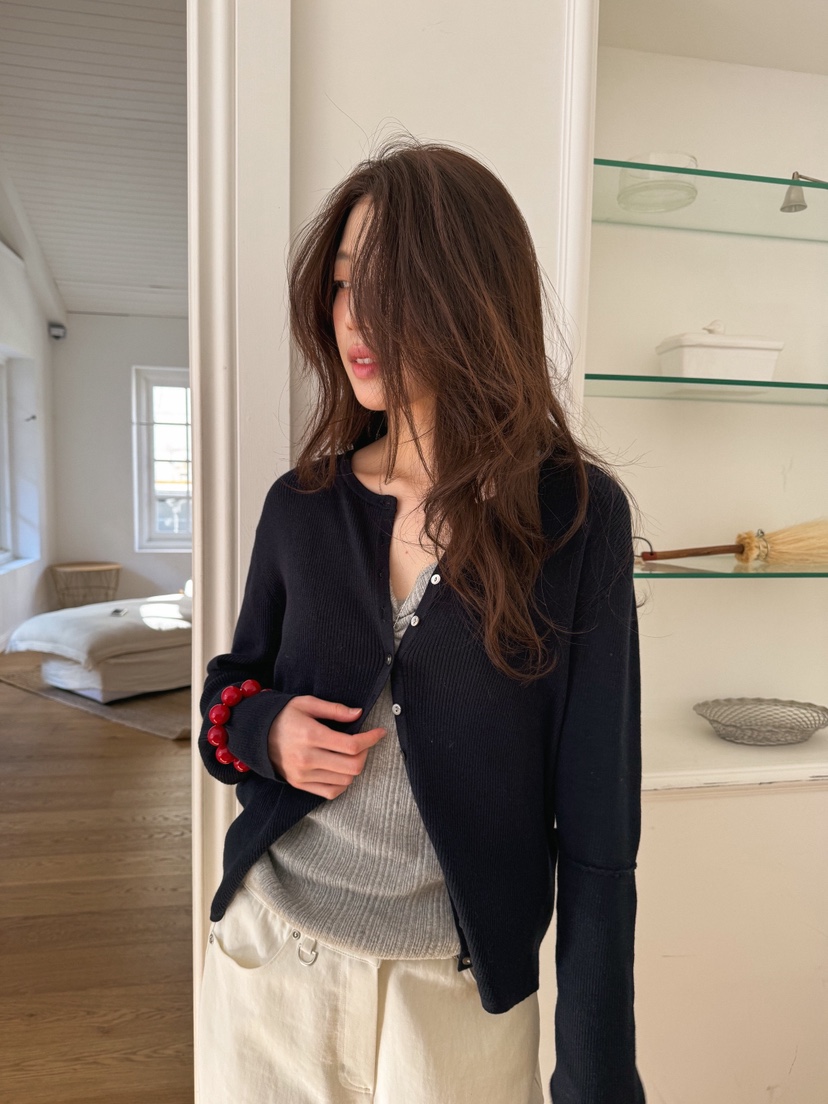 ERUME韓國代購女裝新款休閑職業人氣熱賣26春夏時尚針織衫ERUME針織衫