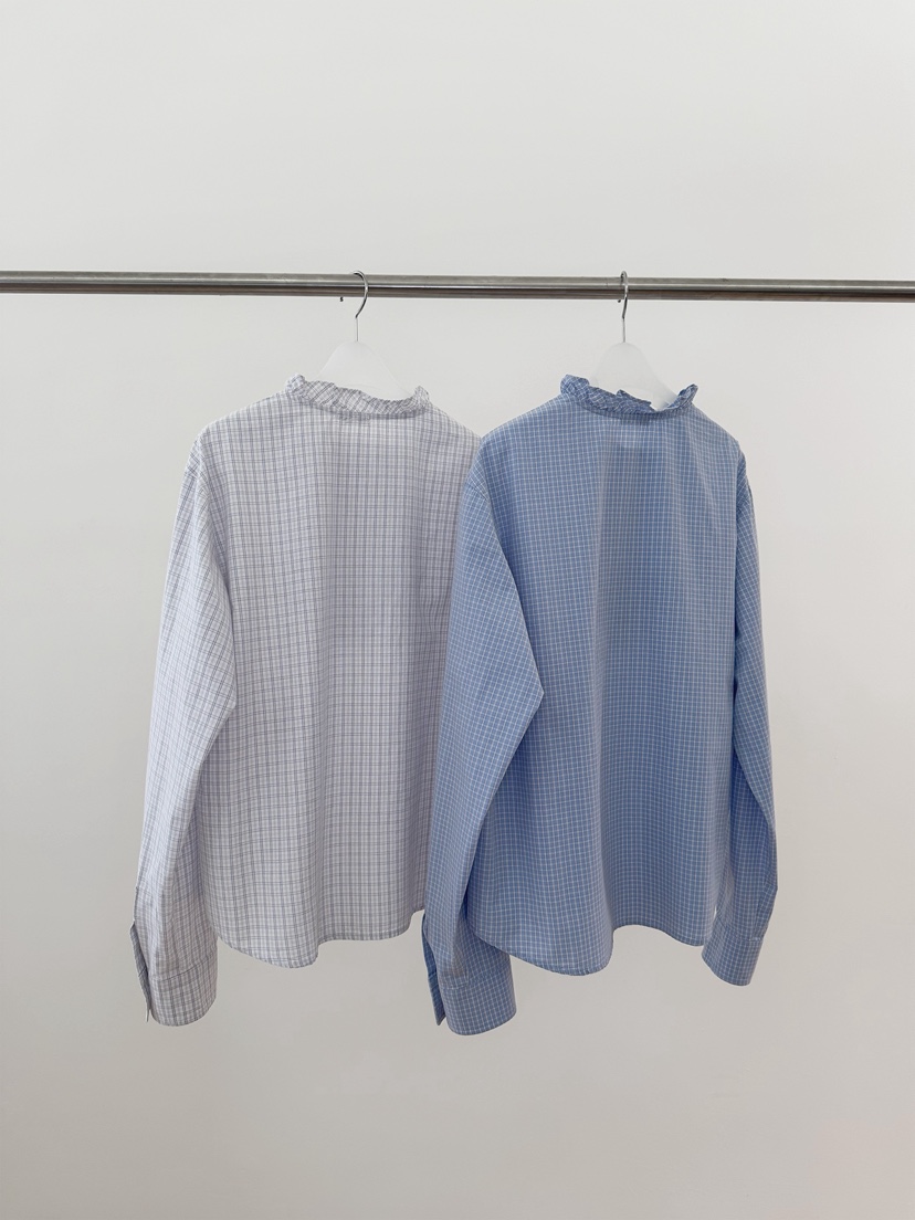 ERUME韓國代購女士新品人氣休閑26春夏職業時尚襯衫蕾絲衫ERUME襯衫/蕾絲衫