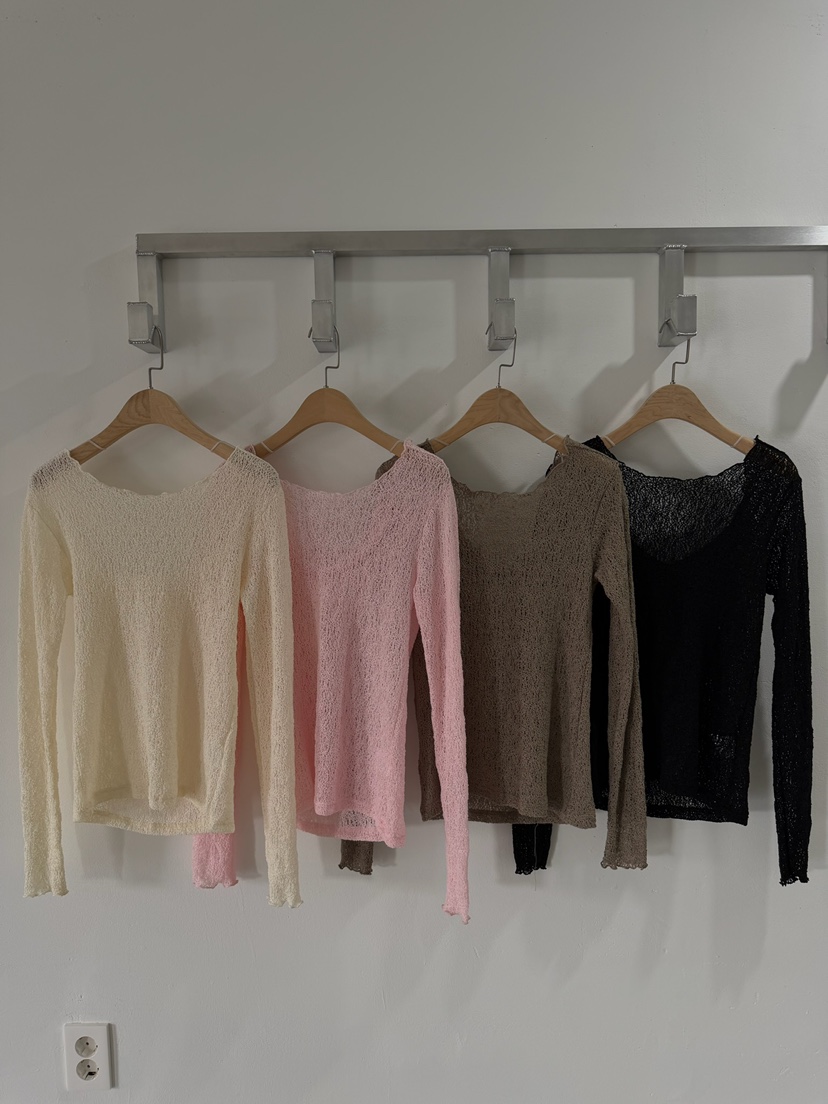 AWESOMESAUCE東大門代購女士新品職業休閑26春夏襯衫蕾絲衫AWESOME SAUCE襯衫/蕾絲衫圖色3左三色