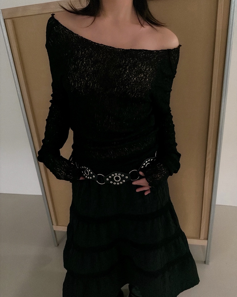 AWESOMESAUCE東大門代購女士新品職業休閑26春夏襯衫蕾絲衫AWESOME SAUCE襯衫/蕾絲衫圖色4