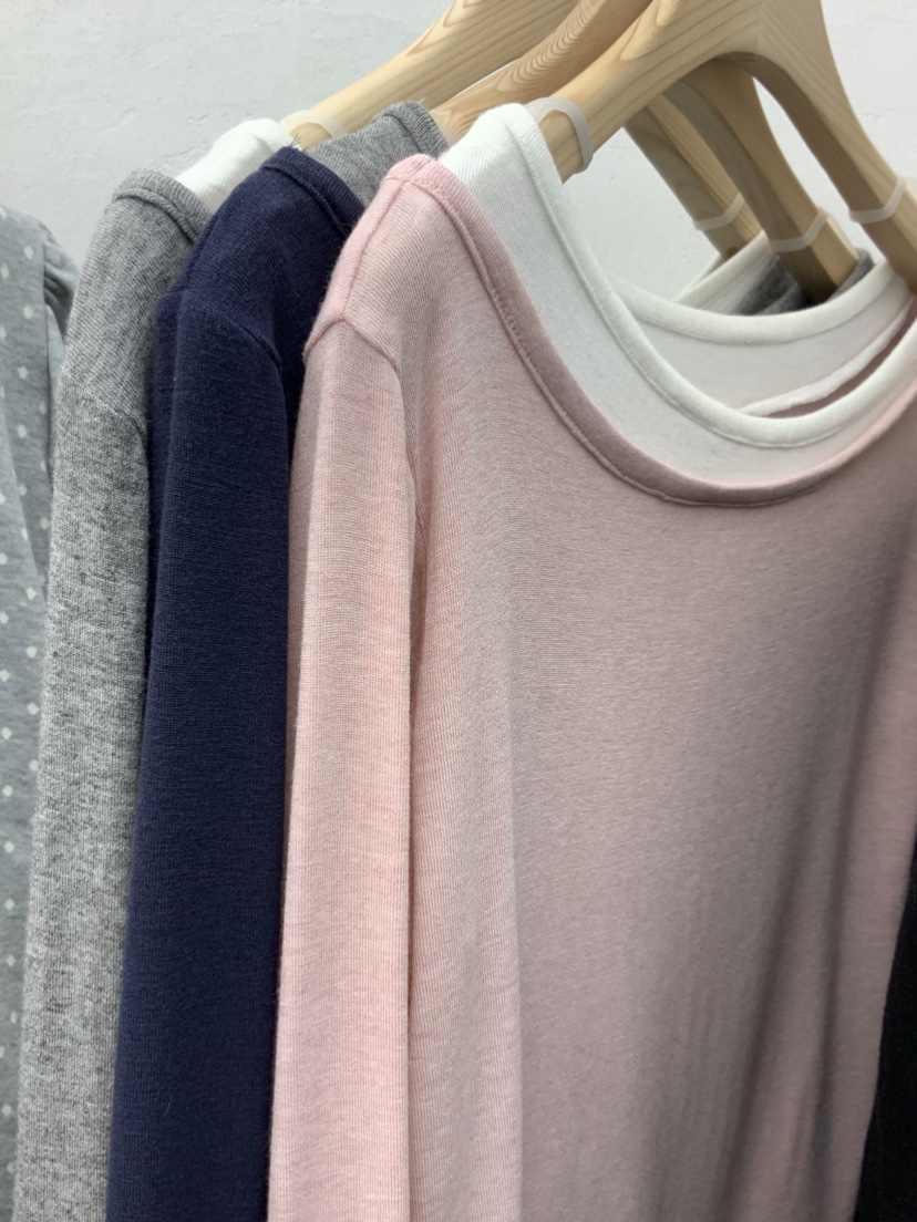 RE:FRESH-L韓國直郵女士新品職業推薦熱賣長袖T恤假兩件RE:FRESH長袖T恤