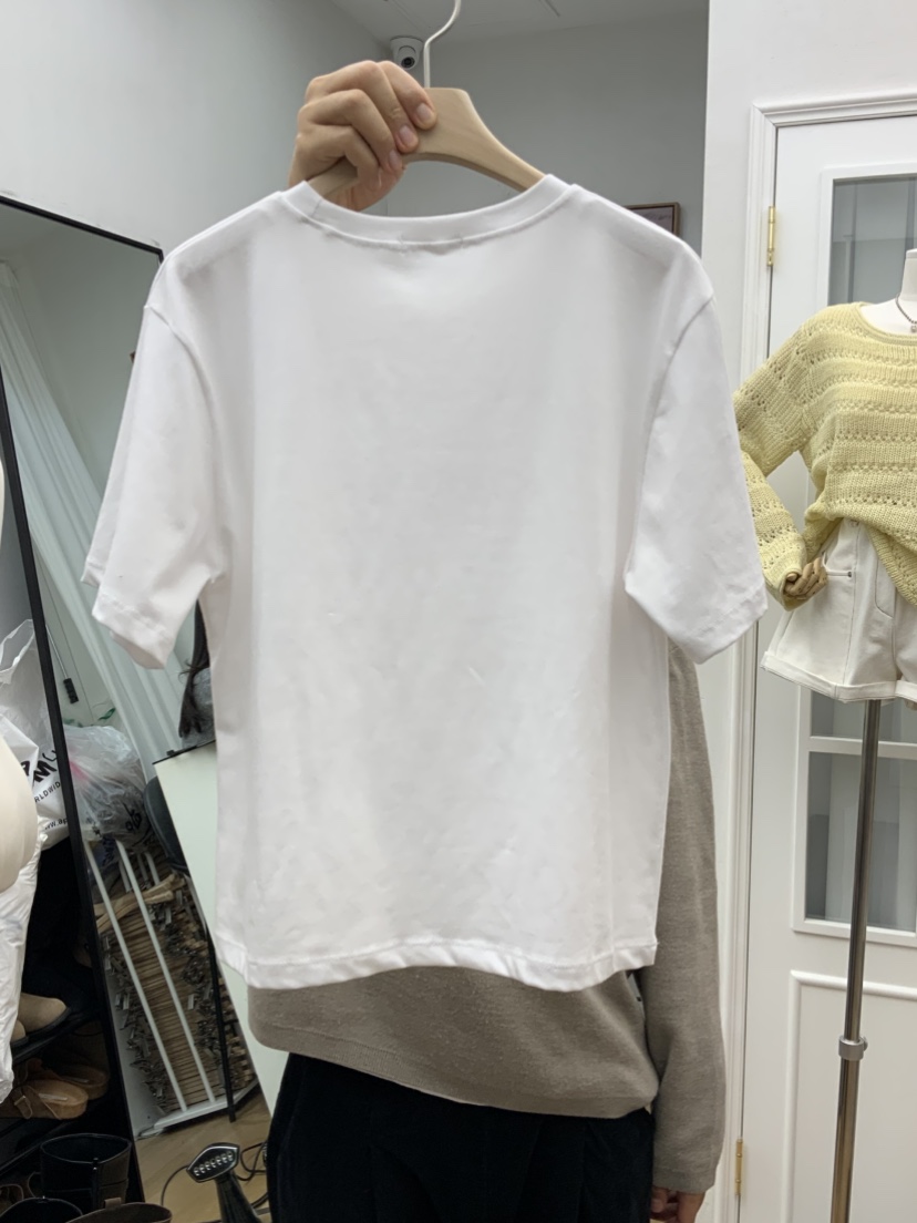 RE:FRESH-L東大門實拍女裝新品推薦26春夏休閑時尚熱賣T恤RE:FRESHT恤