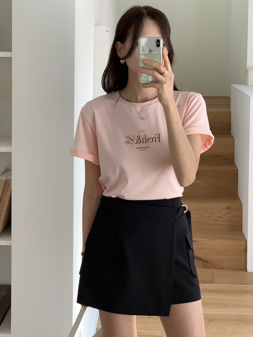 RE:FRESH-L東大門實拍女裝新品推薦26春夏休閑時尚熱賣T恤RE:FRESHT恤