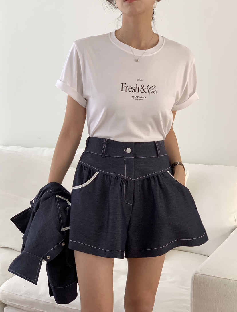 RE:FRESH-L東大門實拍女裝新品推薦26春夏休閑時尚熱賣T恤RE:FRESHT恤