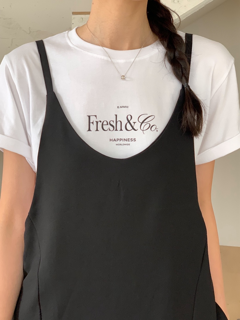 RE:FRESH-L東大門實拍女裝新品推薦26春夏休閑時尚熱賣T恤RE:FRESHT恤