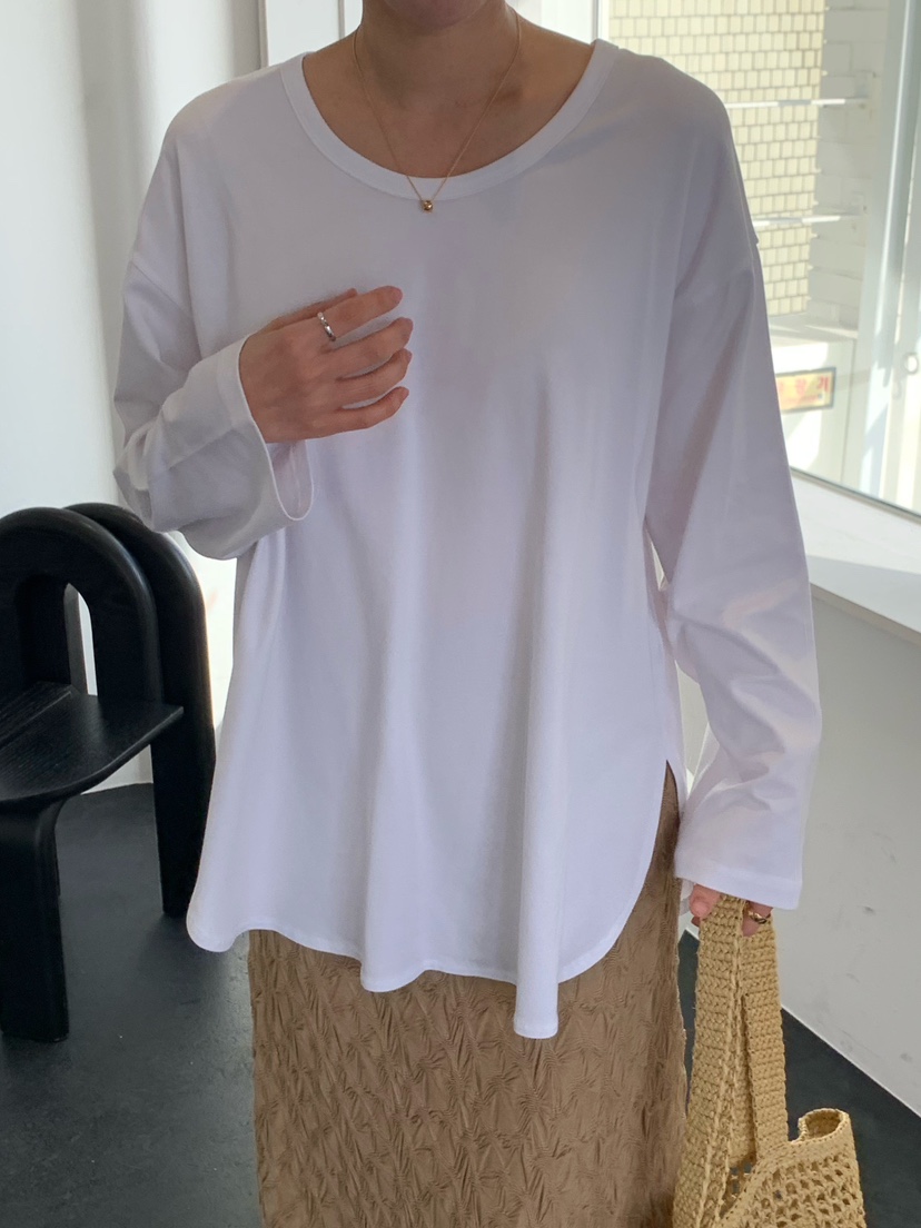 COBALT BLUE東大門直郵女裝新品人氣真品26春夏熱賣長袖T恤COBALT BLUE長袖T恤