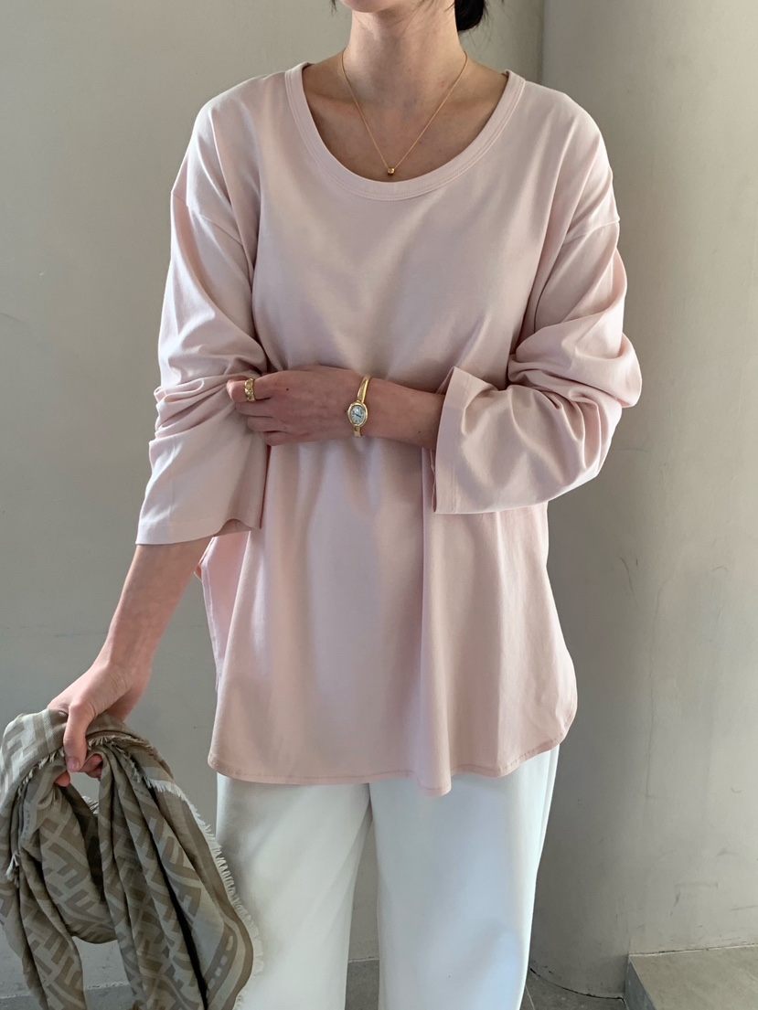 COBALT BLUE東大門直郵女裝新品人氣真品26春夏熱賣長袖T恤COBALT BLUE長袖T恤