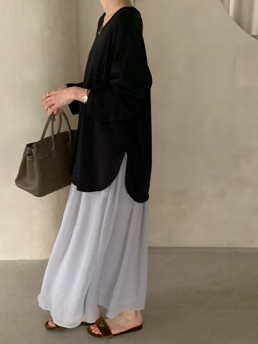 COBALT BLUE東大門直郵女裝新品人氣真品26春夏熱賣長袖T恤COBALT BLUE長袖T恤