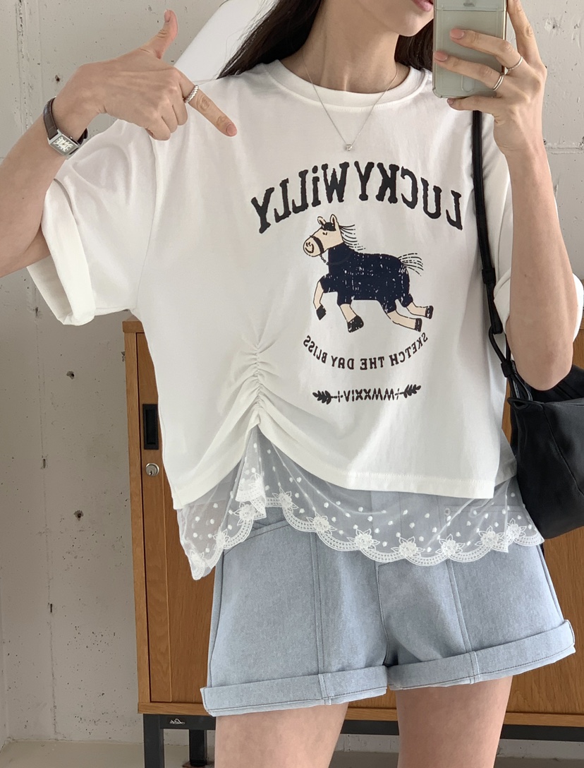 RE:FRESH-L東大門代購女裝新款熱賣時尚推薦人氣26春夏T恤RE:FRESHT恤