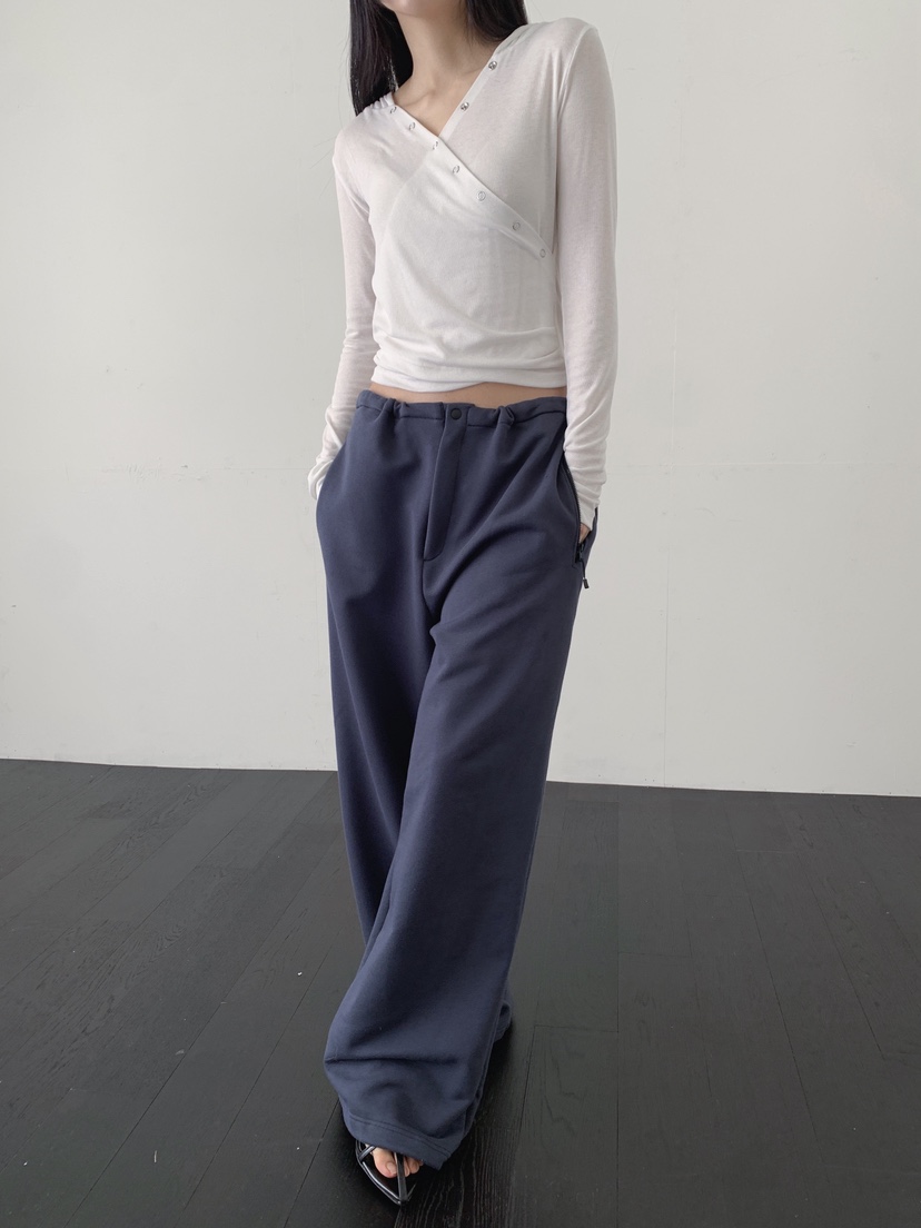 COME OPEN/HAPER東大門直郵女士新款熱賣時尚休閑褲拉鏈COME OPEN/HAPER休閑褲