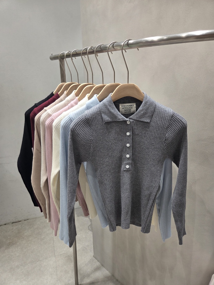 EVERCOMMERCE METICULOUSLY DESIGNED韓國直郵女士新品時尚針織衫EVERCOMMERCE METICULOUSLY DESIGNED針織衫