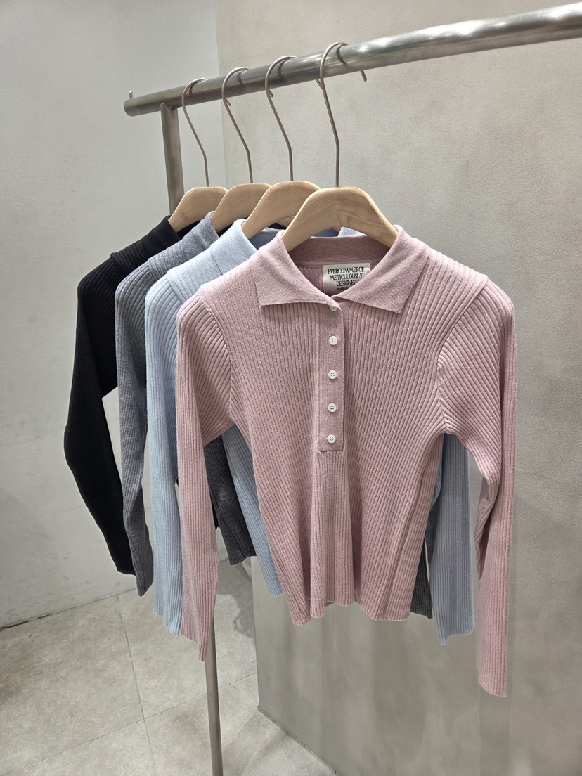 EVERCOMMERCE METICULOUSLY DESIGNED韓國直郵女士新品時尚針織衫EVERCOMMERCE METICULOUSLY DESIGNED針織衫