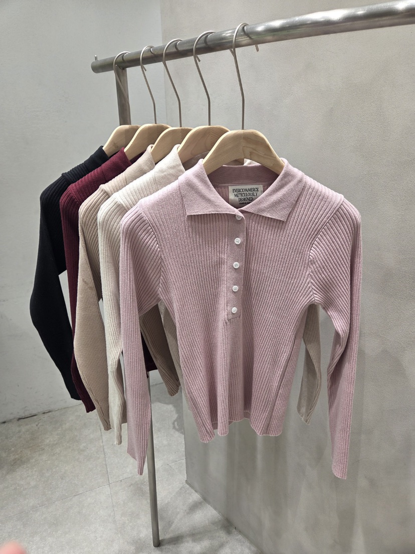 EVERCOMMERCE METICULOUSLY DESIGNED韓國直郵女士新品時尚針織衫EVERCOMMERCE METICULOUSLY DESIGNED針織衫