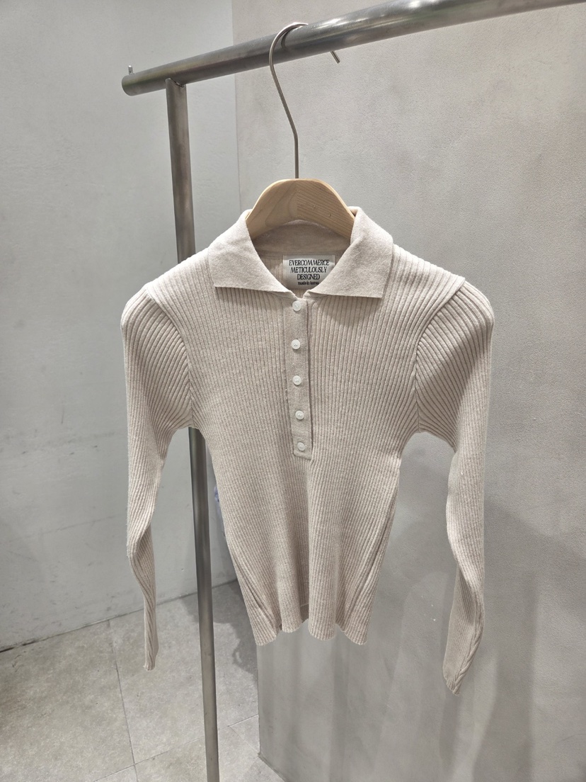 EVERCOMMERCE METICULOUSLY DESIGNED韓國直郵女士新品時尚針織衫EVERCOMMERCE METICULOUSLY DESIGNED針織衫圖色4