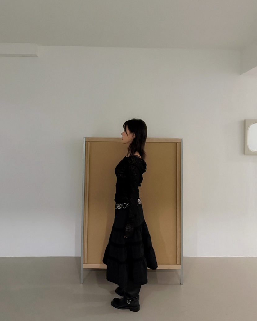 AWESOMESAUCE韓國直郵女裝新款人氣26春夏時尚半身裙中短裙AWESOME SAUCE半身裙/中短裙