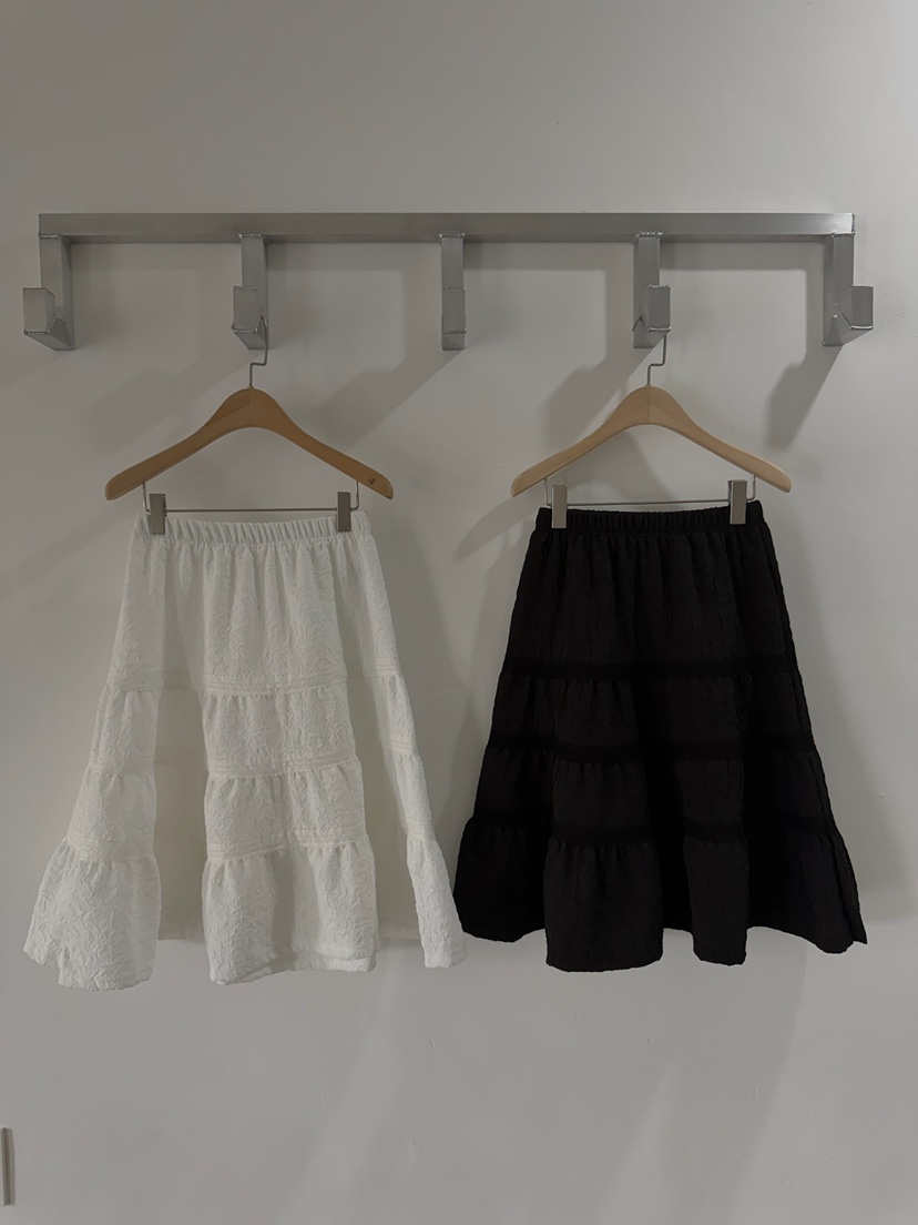 AWESOMESAUCE韓國直郵女裝新款人氣26春夏時尚半身裙中短裙AWESOME SAUCE半身裙/中短裙