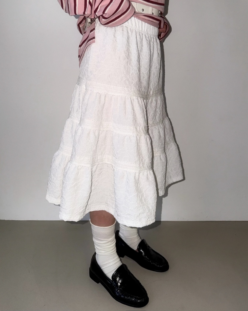 AWESOMESAUCE韓國直郵女裝新款人氣26春夏時尚半身裙中短裙AWESOME SAUCE半身裙/中短裙圖色1